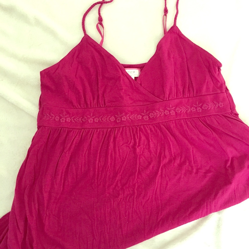 Arie pink cami dress, super sweet!